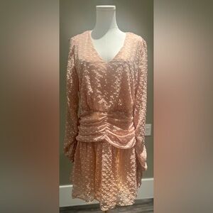 VICI Long sleeve polka dot dress